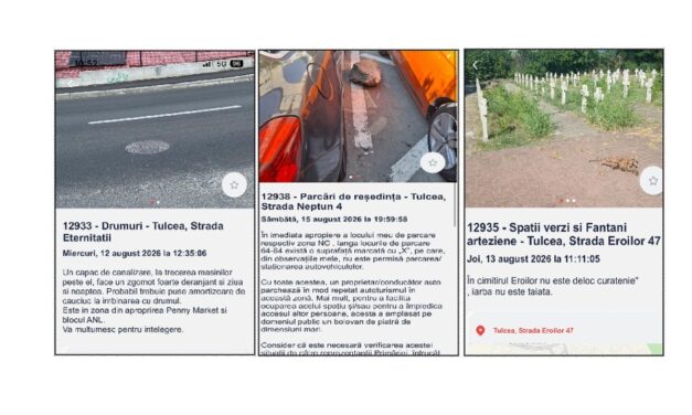 Ce mai reclamă tulcenii: capace de canalizare zgomotoase, locuri de parcare „rezervate” cu bolovani şi trotinete electrice pe Faleză