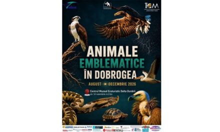 Expoziţia „Animalele emblematice în Dobrogea” ajunge la Acvariul din Tulcea