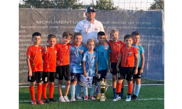 Fotbaliştii de la ACS Pro Kids Tulcea, pe podium la MTS Cup – Liga de Campioni
