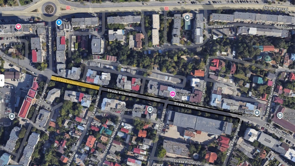 Încep lucrările de reabilitare pe strada Victoriei. Traficul rutier va fi închis pe tronsoanele aflate în lucru