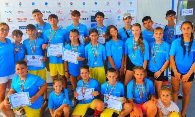 Kaiaciştii tulceni au obţinut zece medalii la Campionatul Naţional al Cluburilor Sportive Şcolare