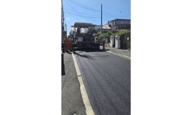 Lucrările de pe strada Trandafirilor au fost finalizate