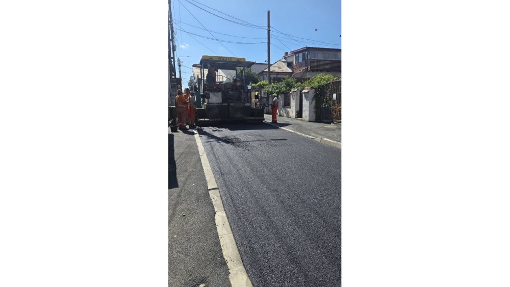 Lucrările de pe strada Trandafirilor au fost finalizate