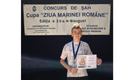 Şahistul Sergiu Zadacencu, aur la „Cupa Ziua Marinei Române”