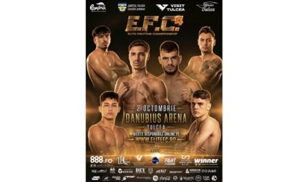 Gala „Elite Fighting Championship – Noaptea Campionilor” aduce elitele kickboxingului mondial la Danubius Arena din Tulcea