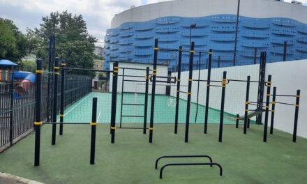 Sport şi recreere la Tulcea: Nou spaţiu pentru calisthenics şi mini-teren de fotbal în zona Gării