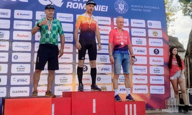 Sportivul Silvian Poida, trei clasări pe podium la Transilvania Bike Trails Race Fest 2026