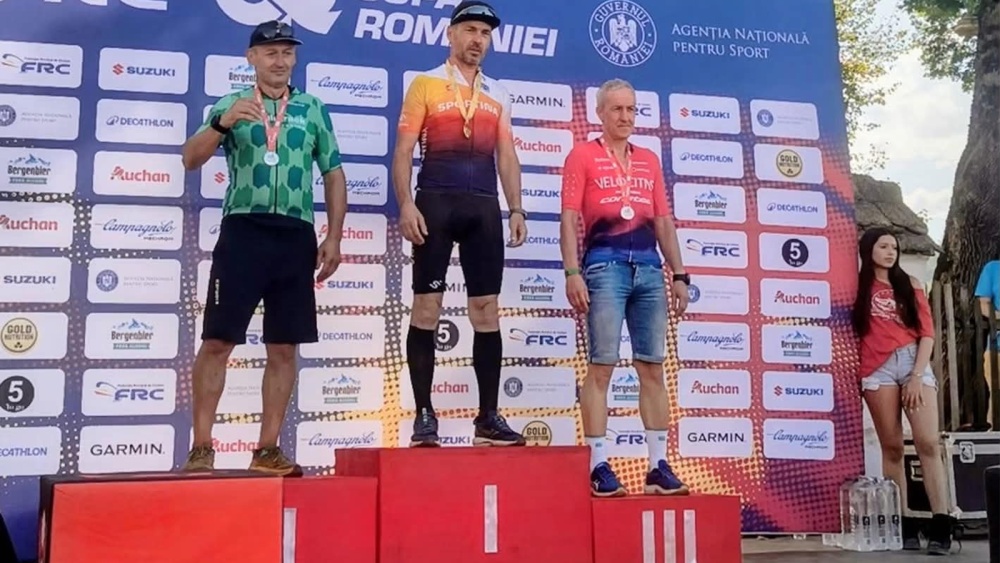 Sportivul Silvian Poida, trei clasări pe podium la Transilvania Bike Trails Race Fest 2026