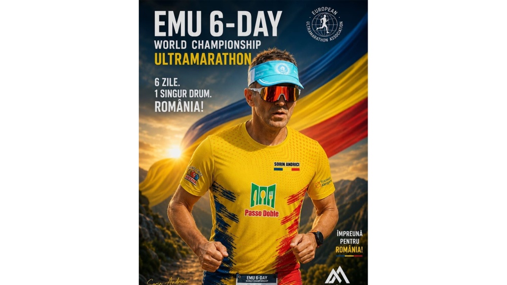 Tulcea are un reprezentant la Campionatul Mondial de Ultramaraton din Ungaria. Sorin Andrici aleargă pentru România