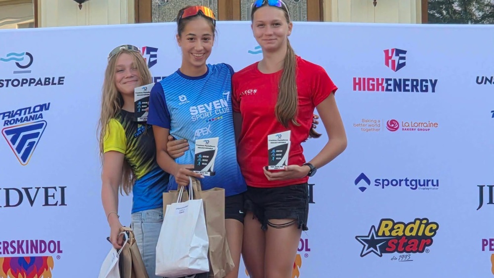 Aqua Vita Delta Tulcea, locuri pe podium la ultimul concurs de triatlon al sezonului