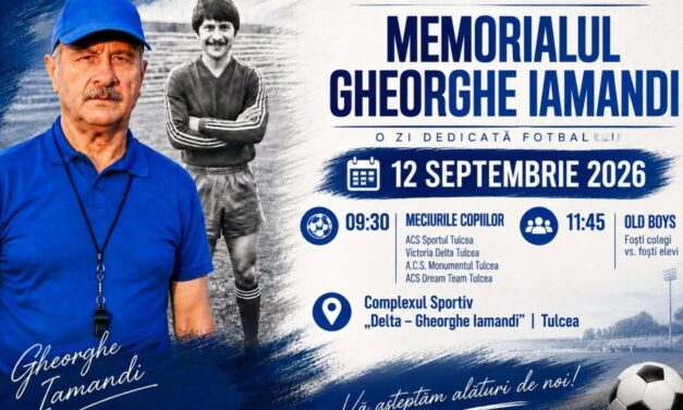 Memorialul „Gheorghe Iamandi” reuneşte generaţiile fotbalului tulcean, sâmbăta aceasta, pe Stadionul Delta