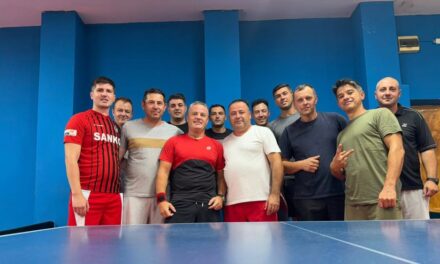 Pompierul Mircea Lungu a câştigat Cupa ASPR la tenis de masă
