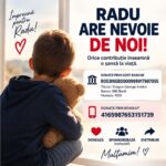 Radu are nevoie de noi! Copilul a fost diagnosticat cu o formă agresivă de cancer: „Vă rugăm din suflet, ajutaţi-ne să ne salvăm copilul”