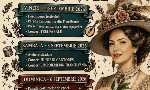 Weekend de poveste în centrul istoric al municipiului: Strada Bunavestire devine pietonală pentru festivalul muzicii vechi şi al hainelor cu ştaif