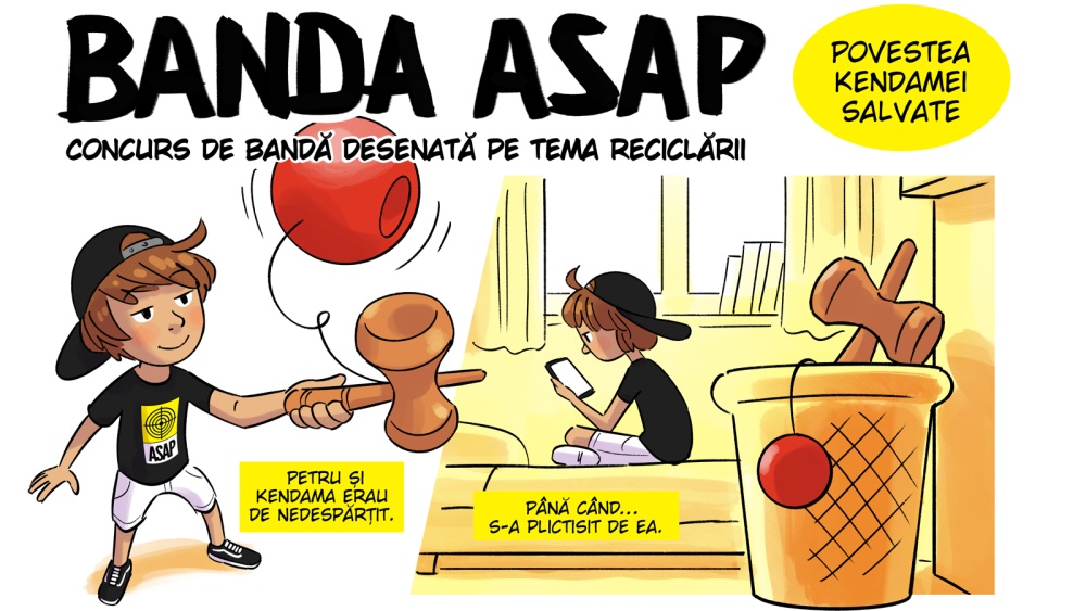 Creativitate pentru un mediu mai curat: Concursul „BANDA ASAP” provoacă elevii din Tulcea să dea o a doua viaţă obiectelor aruncate