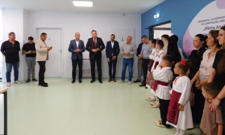 Creşă modernă, inaugurată la Isaccea prin programul guvernamental „Sfânta Ana”