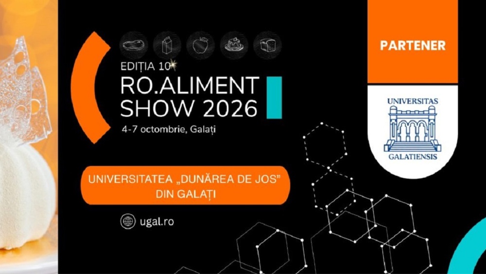 De la inteligenţa artificială la raft: 300 de specialişti din industria alimentară conturează viitorul pieţei la Galaţi, în cadrul ediţiei aniversare RO.aliment SHOW