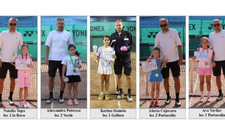 Micii tenismeni de la „Le Pelican Sportif” au cucerit podiumurile: Ploaie de medalii la Tulcea, Constanţa şi Galaţi