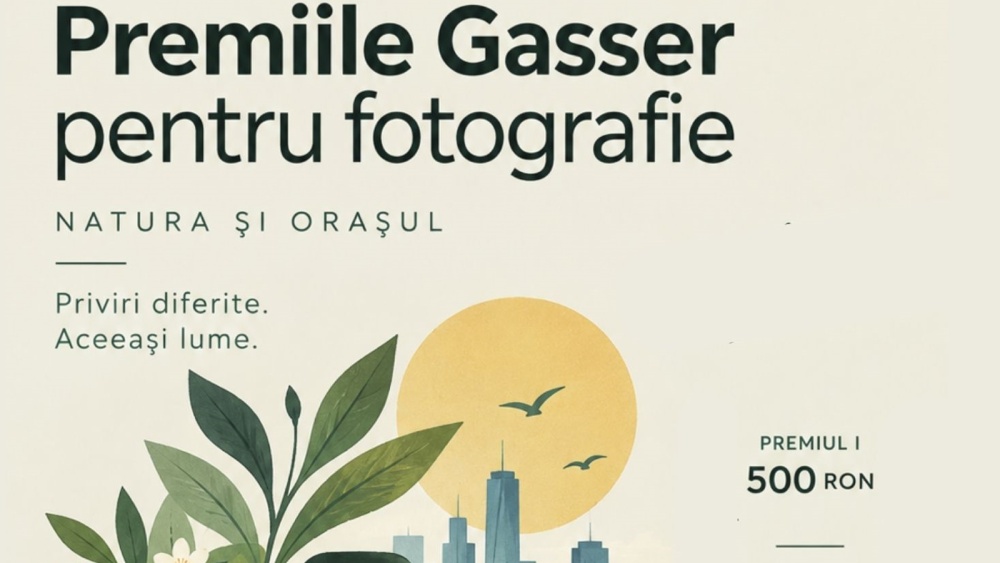 Premiile Gasser pentru fotografie: liceenii din Tulcea sunt invitaţi să surprindă „Natura şi oraşul”