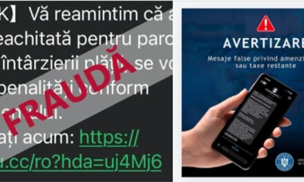 Primăria Municipiului Tulcea avertizează: „Atenţie la mesajele false privind taxele de parcare!”