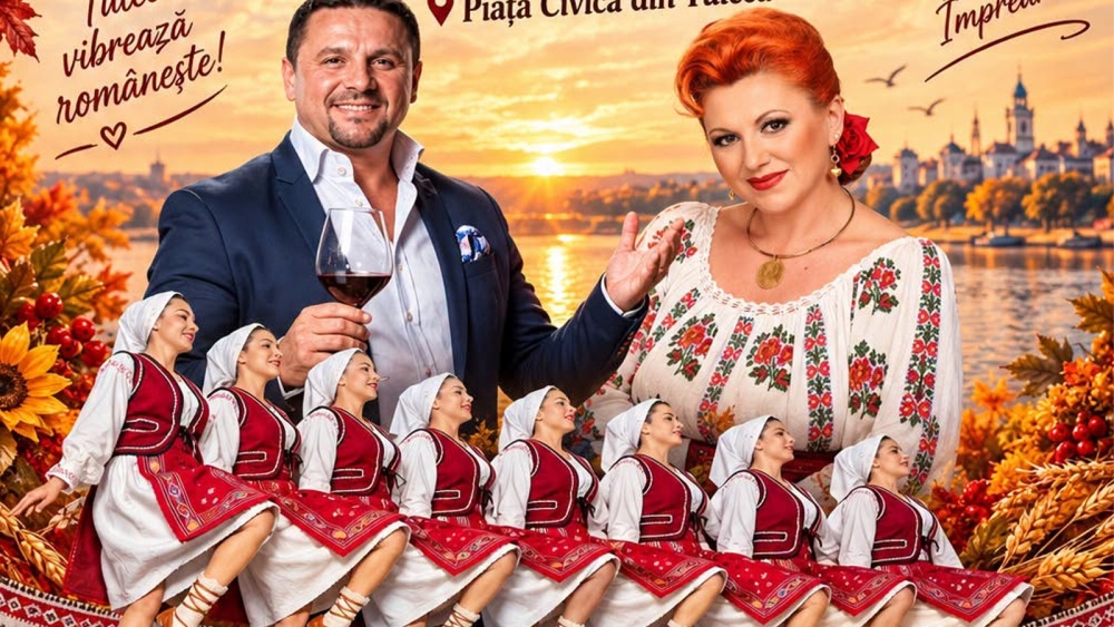 „Rapsodii de Septembrie”, începând de astăzi, în Piaţa Civică din municipiu: Nicu Paleru şi Cristina Turcu Preda sunt cap de afiş