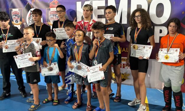 Sportivii de la Clubul Vulturu Tulcea, 23 de medalii la „Open Kempo Cup”, Slobozia