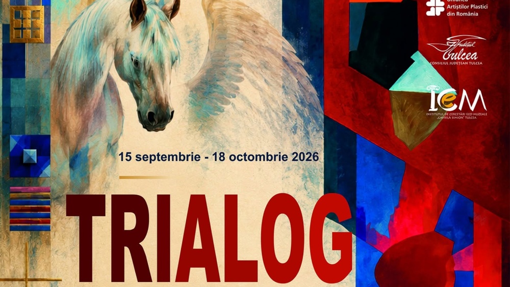 „TRIALOG”: Trei universuri artistice se întâlnesc într-o expoziţie de excepţie la Muzeul de Artă Tulcea