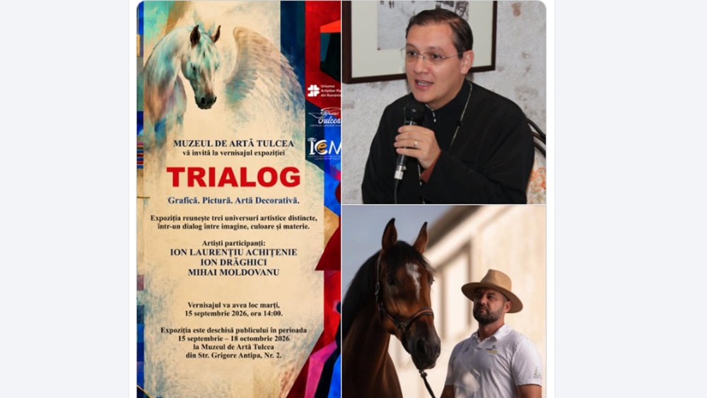 „TRIALOG” la Muzeul de Artă Tulcea: O surpriză conceptuală unde arta, spiritualitatea şi ştiinţa se întâlnesc