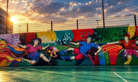 Arta stradală cucereşte Tulcea: O nouă pictură murală semnată de Adrian Pal Jr., inaugurată lângă Danubius Arena