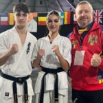 Aur pentru Tulcea: Albert Pănuţă şi Irina Gheorghiţă, de trei ori campioni în Belgia la Europenele de Karate Kyokushin