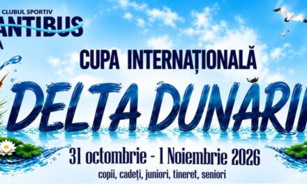 Cupa Internaţională „Delta Dunării”, weekendul acesta, la Bazinul Didactic din Tulcea