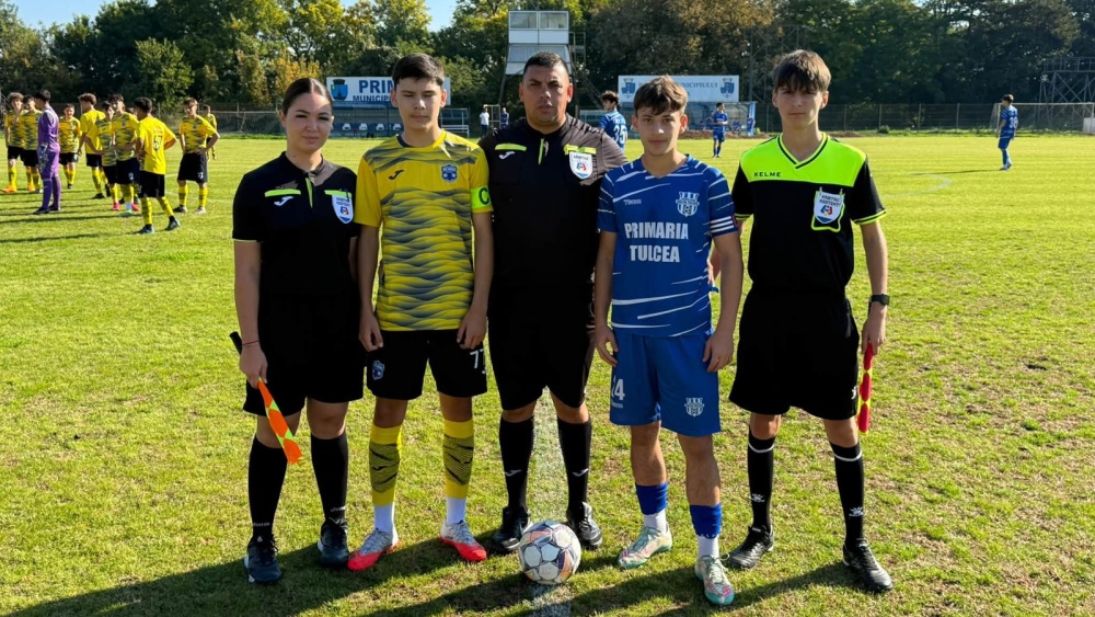 Dunărea Delta Tulcea, victorie clară în etapa a şasea a Campionatului Judeţean Under 17