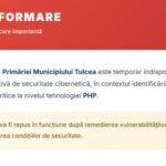 Primăria Tulcea îşi închide temporar site-ul după alerta cibernetică mondială