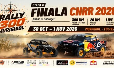 Rally 300 Murighiol, finala Campionatului Naţional de Rally Raid 2026. Competiţia se desfăşoară la finalul lunii