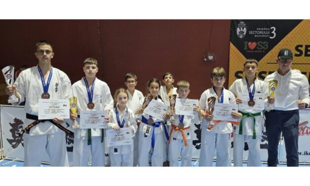 Şapte medalii pentru sportivii de la Combat Budo Gym Tulcea la Dacia Fighting Cup