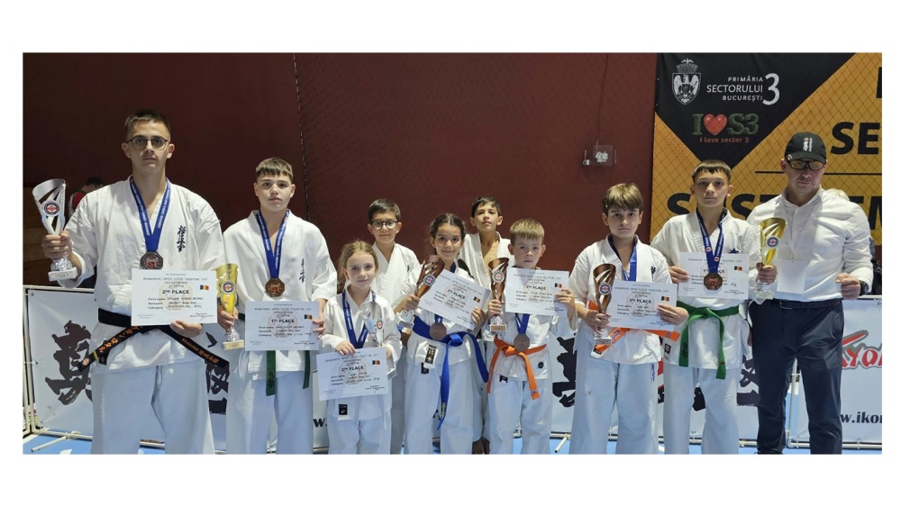 Şapte medalii pentru sportivii de la Combat Budo Gym Tulcea la Dacia Fighting Cup