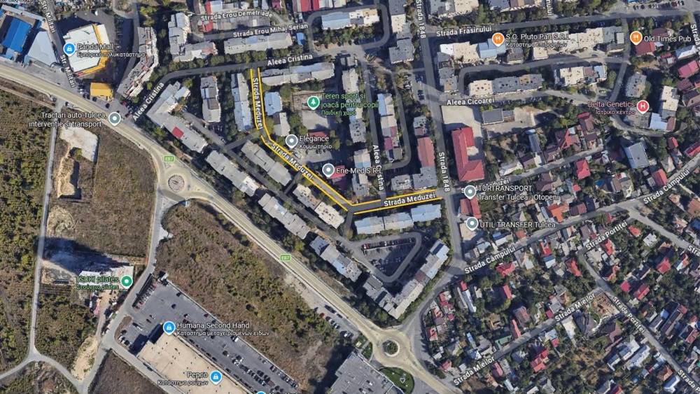 Strada Meduzei intră în şantier