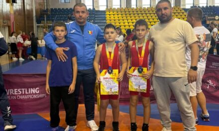 Argint şi bronz pentru Tulcea la Campionatul Naţional de Lupte-Juniori Mici: Rareş Andrei Tudoreanu şi Yannis Gherasim, pe podium la Târgovişte