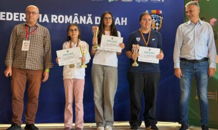 Bronz pentru şahista Ioana-Cătălina Grigore la Campionatul Naţional de Şah Rapid şi Blitz
