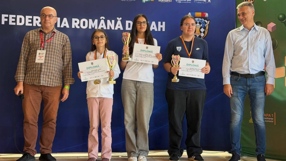 Bronz pentru şahista Ioana-Cătălina Grigore la Campionatul Naţional de Şah Rapid şi Blitz