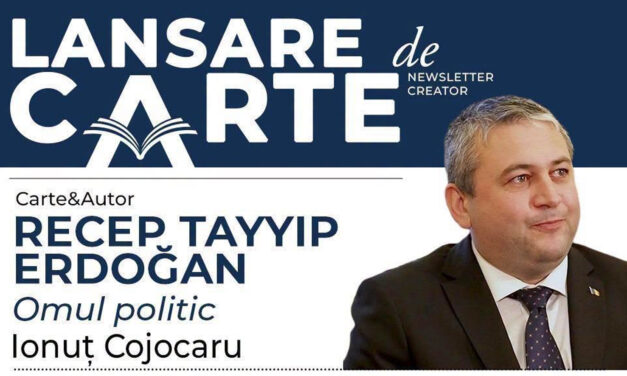 Istoricul Ionuţ Cojocaru lansează mâine la Tulcea volumul „Recep Tayyip Erdogan. Omul politic”