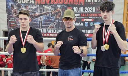 Luptătorii Cosmin Ştefan şi Tudor Canamela, aur şi argint la Cupa Noviodunum  