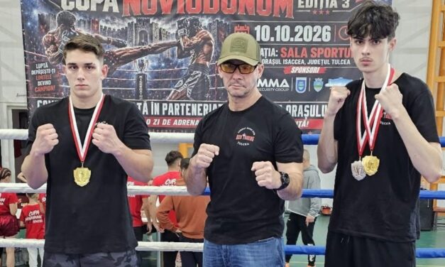 Luptătorii Cosmin Ştefan şi Tudor Canamela, aur şi argint la Cupa Noviodunum  